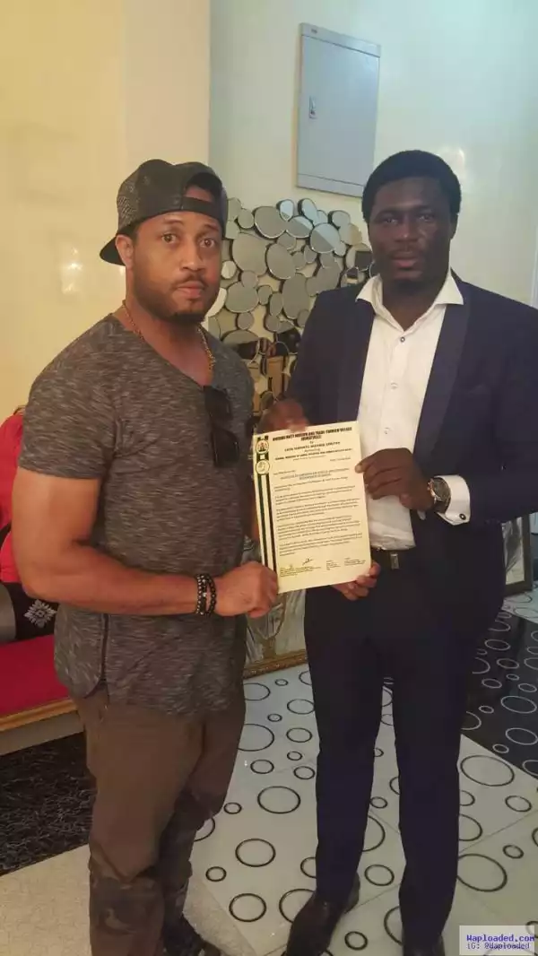 Photo: Star Actor, Mike Ezuruonye Becomes Numatville Megacity Ambassador, Gets Land